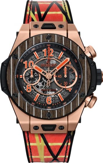 Best Cheap HUBLOT BIG BANG UNICO TEAK ITALIA INDEPENDENT watch 411.OQ.1189.NR.ITI18